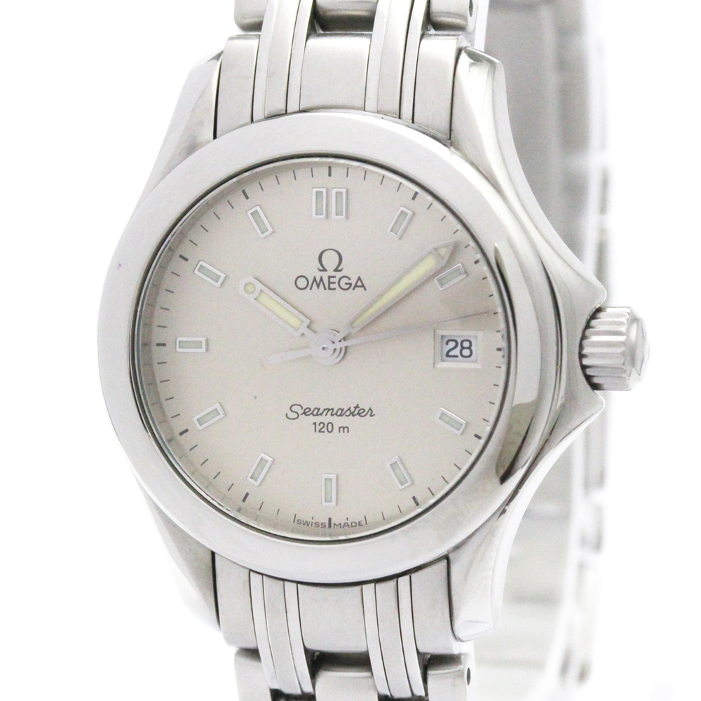 OMEGA Seamaster 120M Steel Quartz Ladies Watch 2571.33 Polished